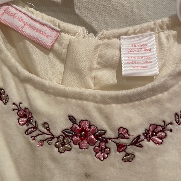 First Impressions Cream dress - Picture 5 of 7